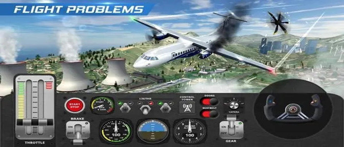 模拟驾驶飞机战斗的游戏